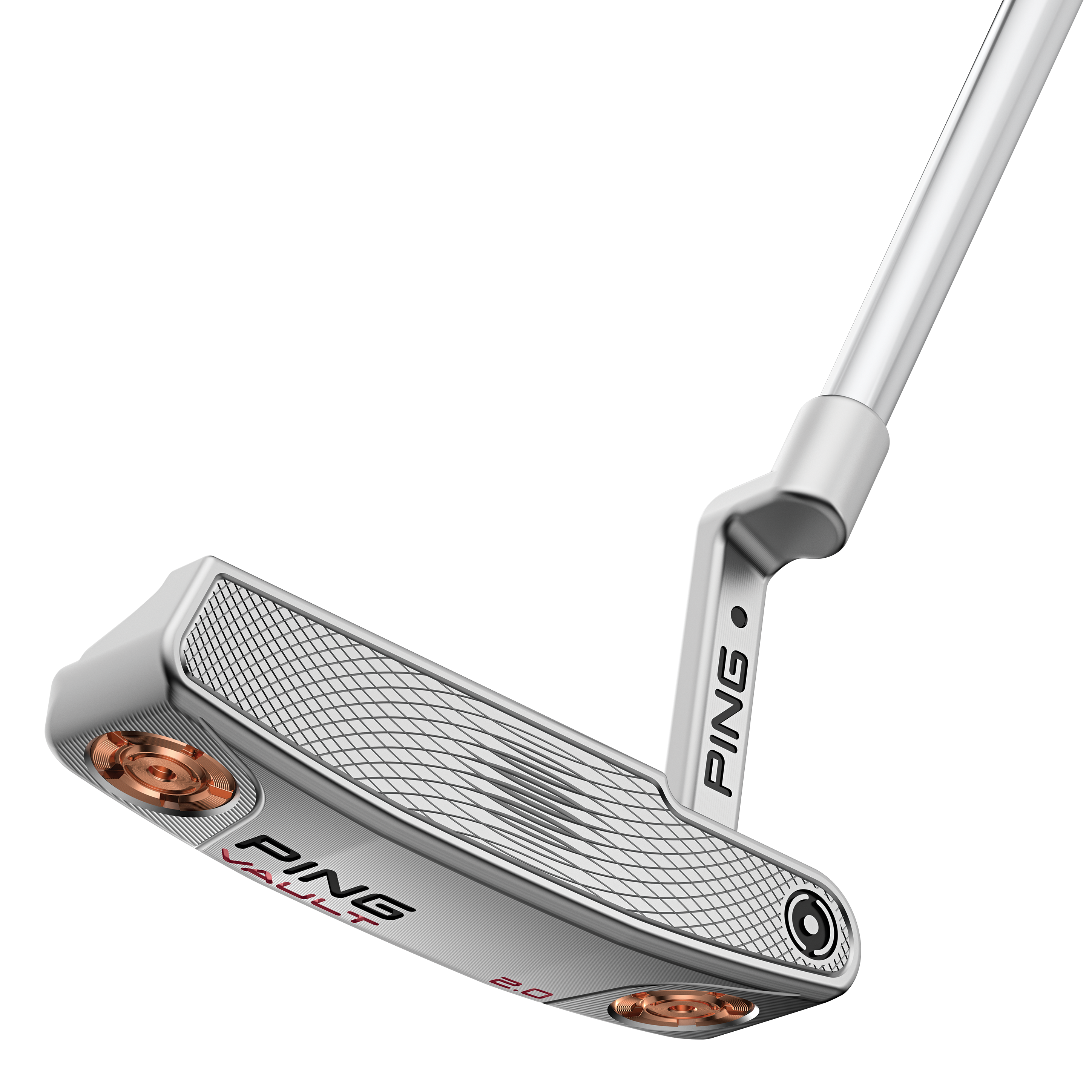 Vault 2.0 Dale Anser Putter With PP60 Grip - Platinum